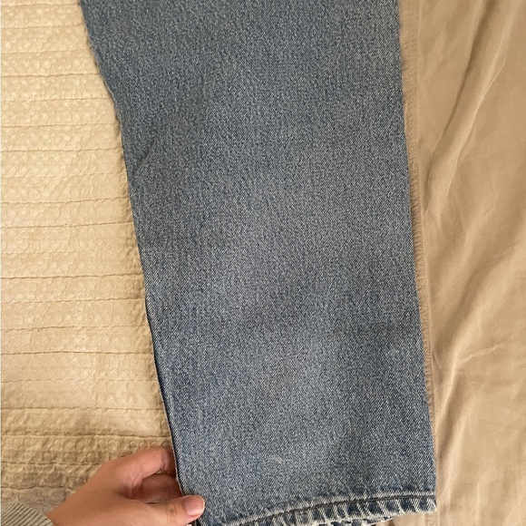 Vintage Carhartt Jeans With Leather Patch Size 40x30 B17 DST - Picture 4 of 11